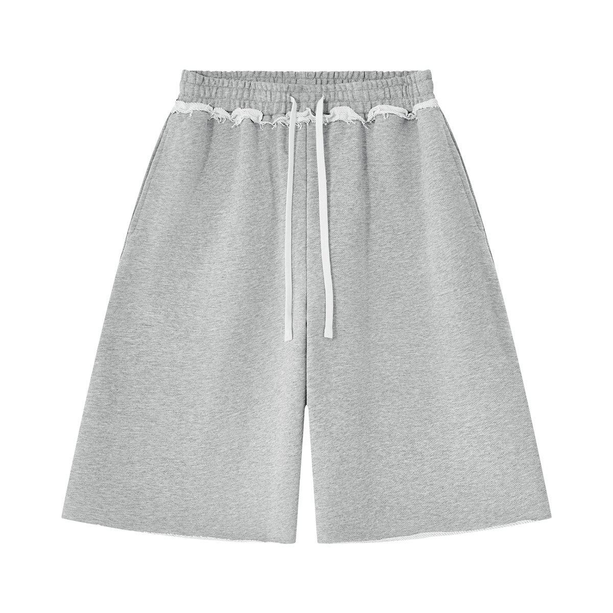 The Raw Hem Wide-Leg Shorts