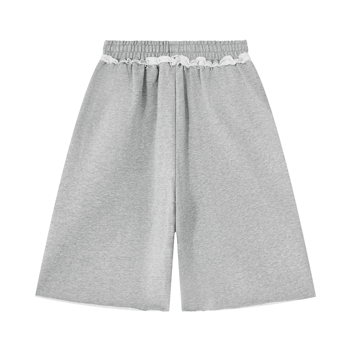 The Raw Hem Wide-Leg Shorts