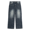 Vintage Wash Denim Jeans