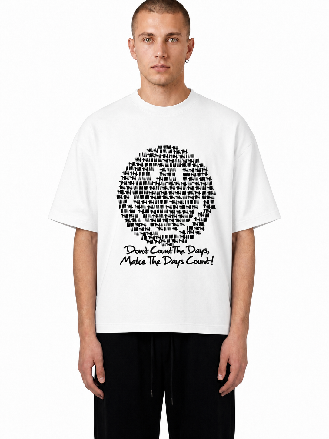 The Tally Mark Smiley Tee