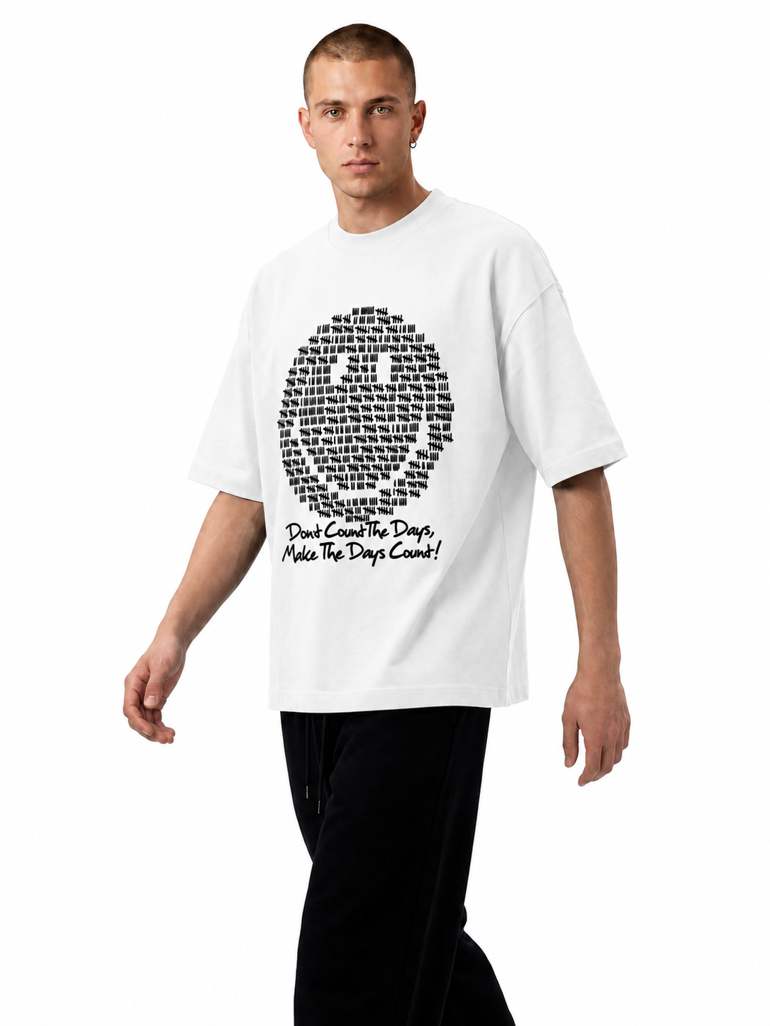The Tally Mark Smiley Tee