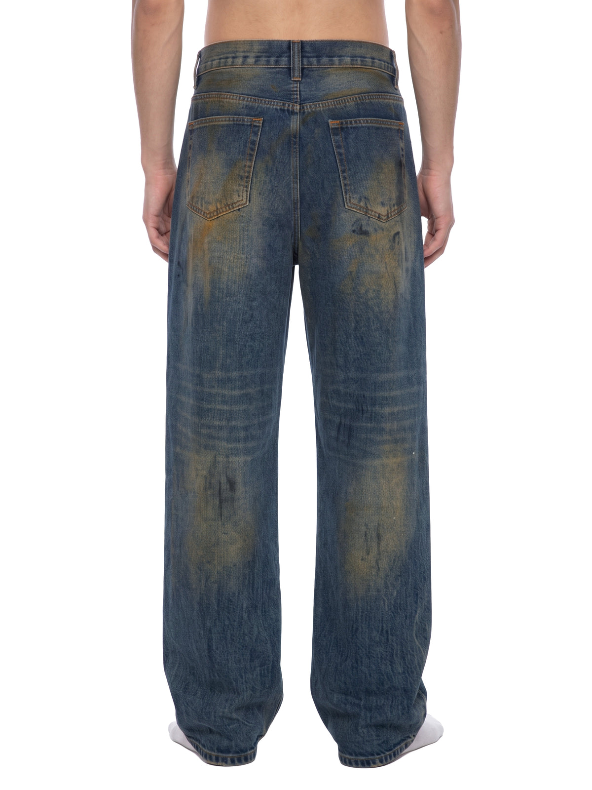 The Mud-Wash Vintage Wide-Leg Jeans