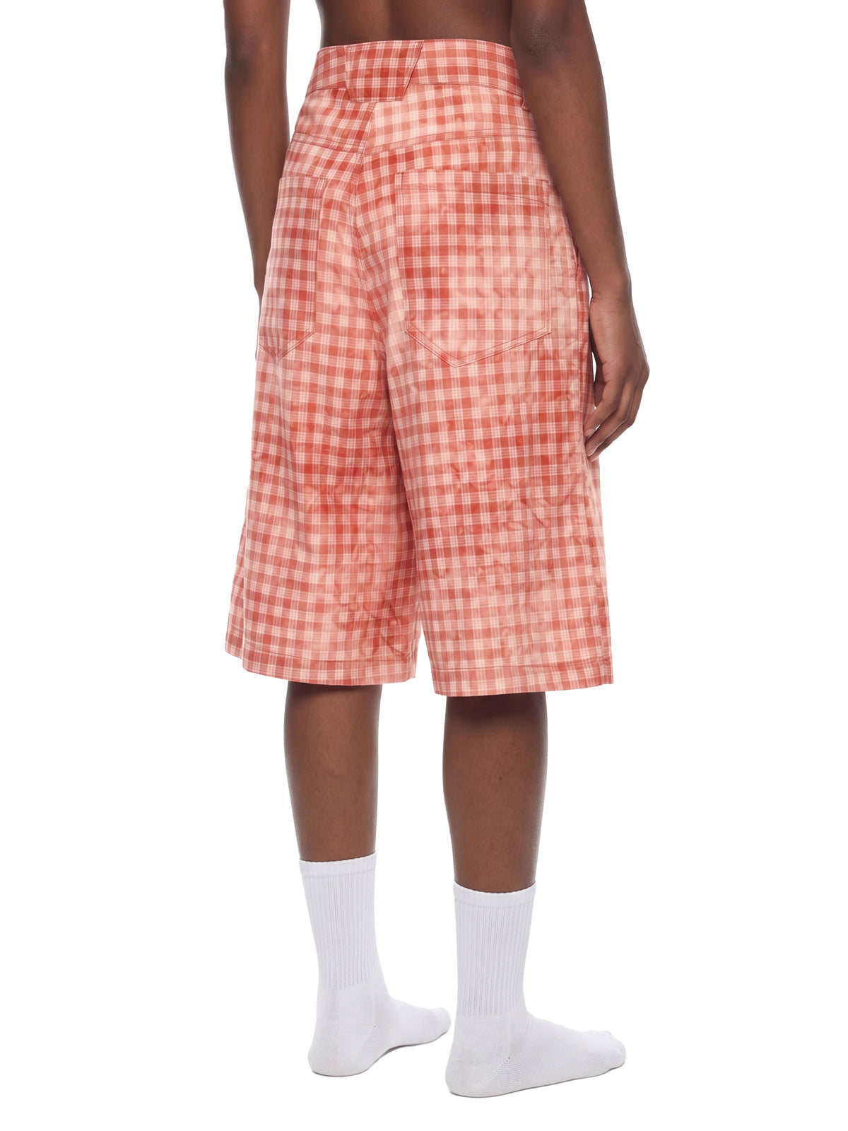Vintage Wash Plaid Shorts