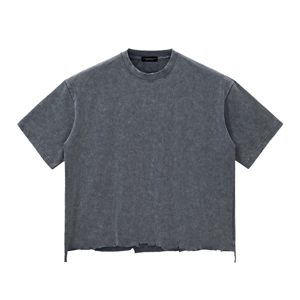 The Relentless Distressed Tee (back print)