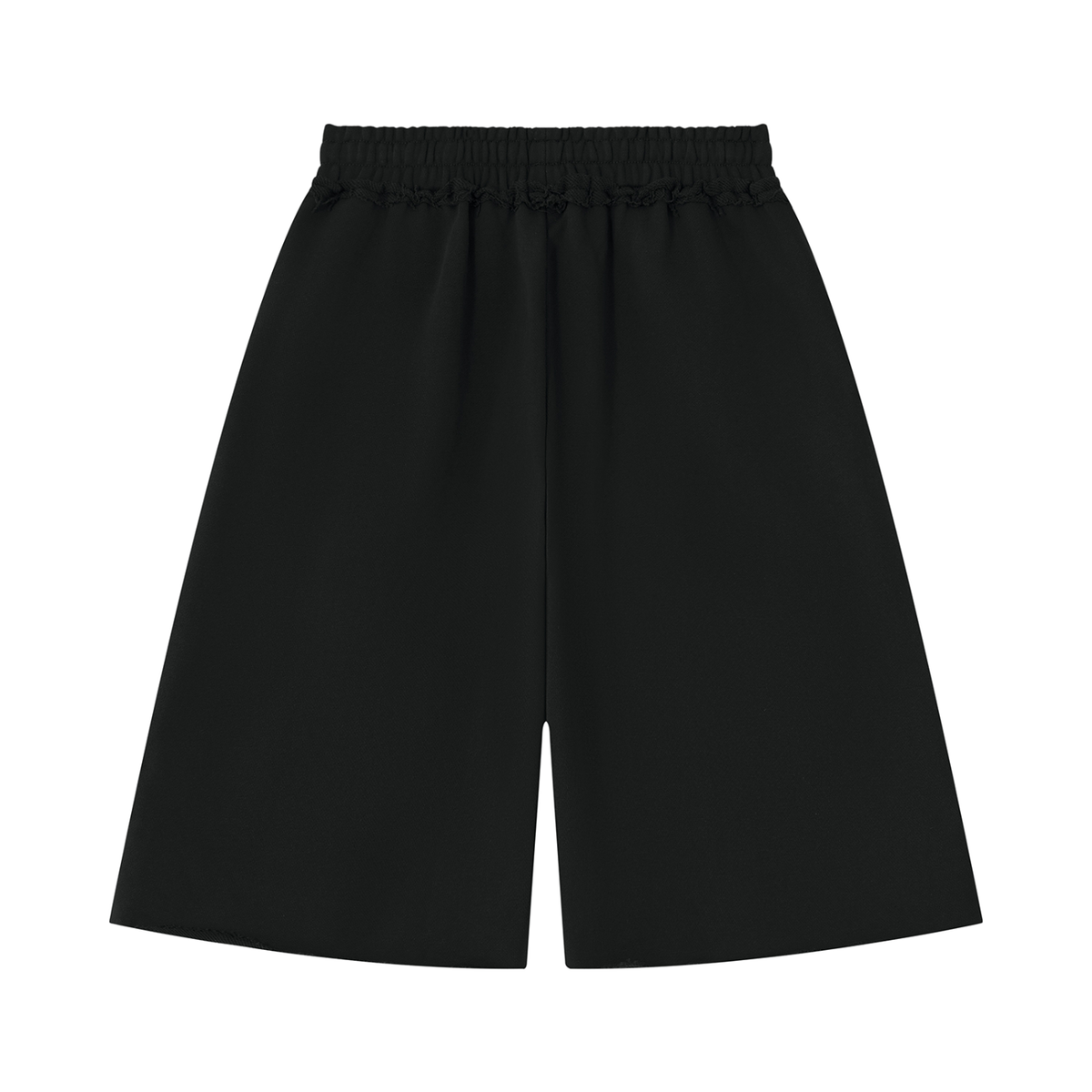 The Raw Hem Wide-Leg Shorts