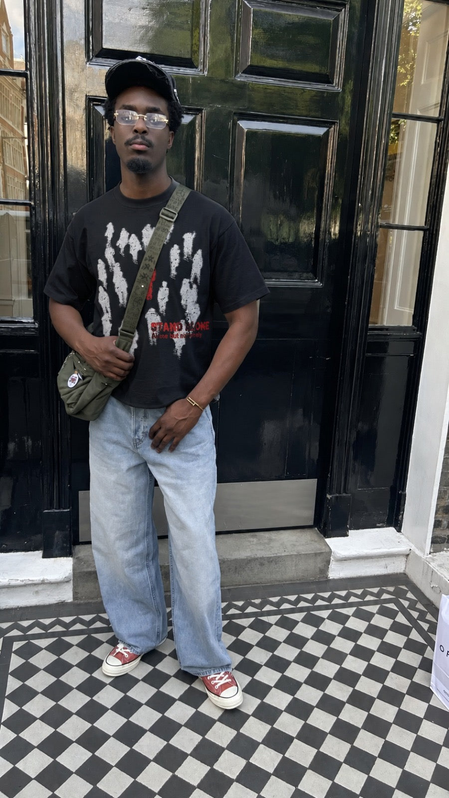 The "Stand Alone" Boxy Oversized Tee