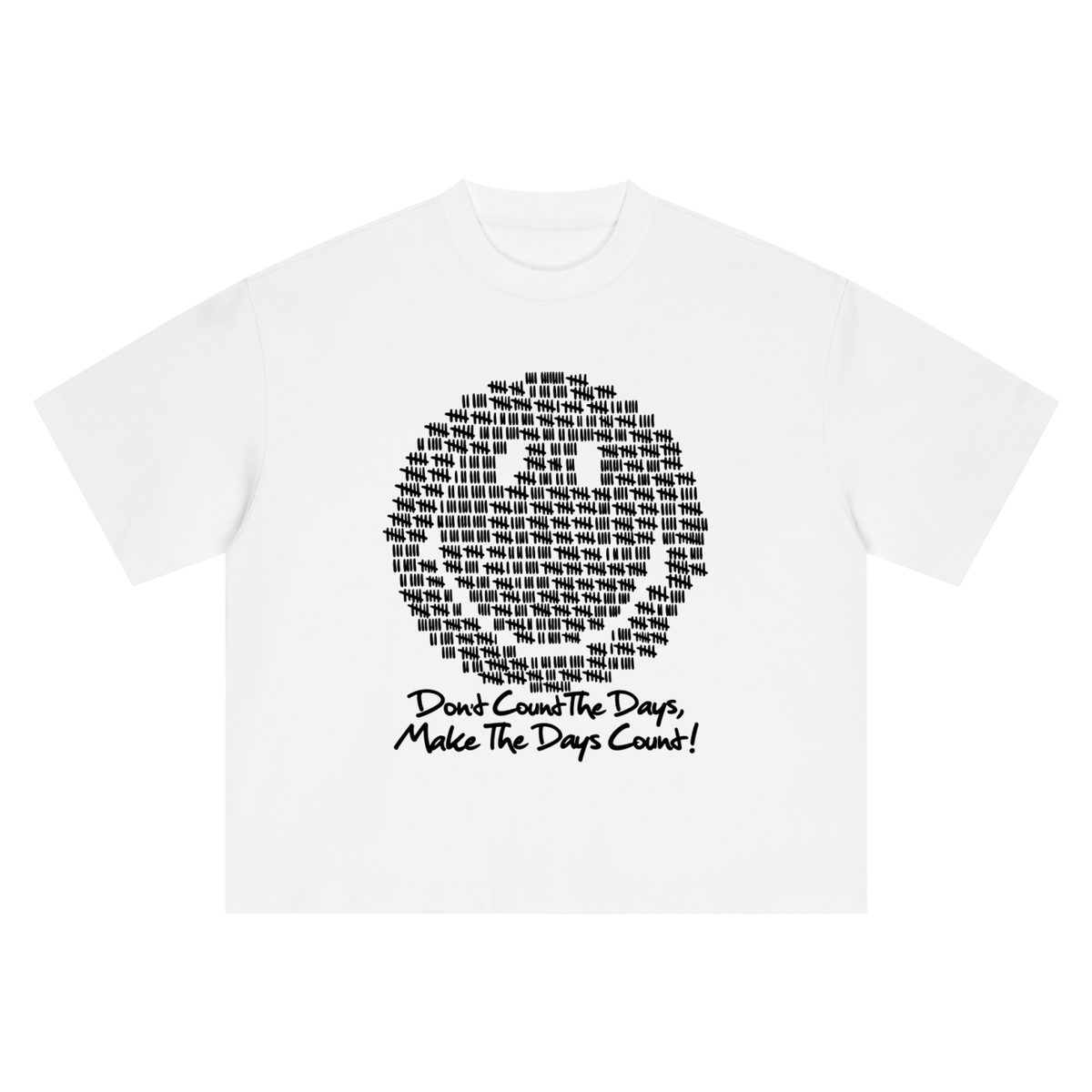 The Tally Mark Smiley Tee