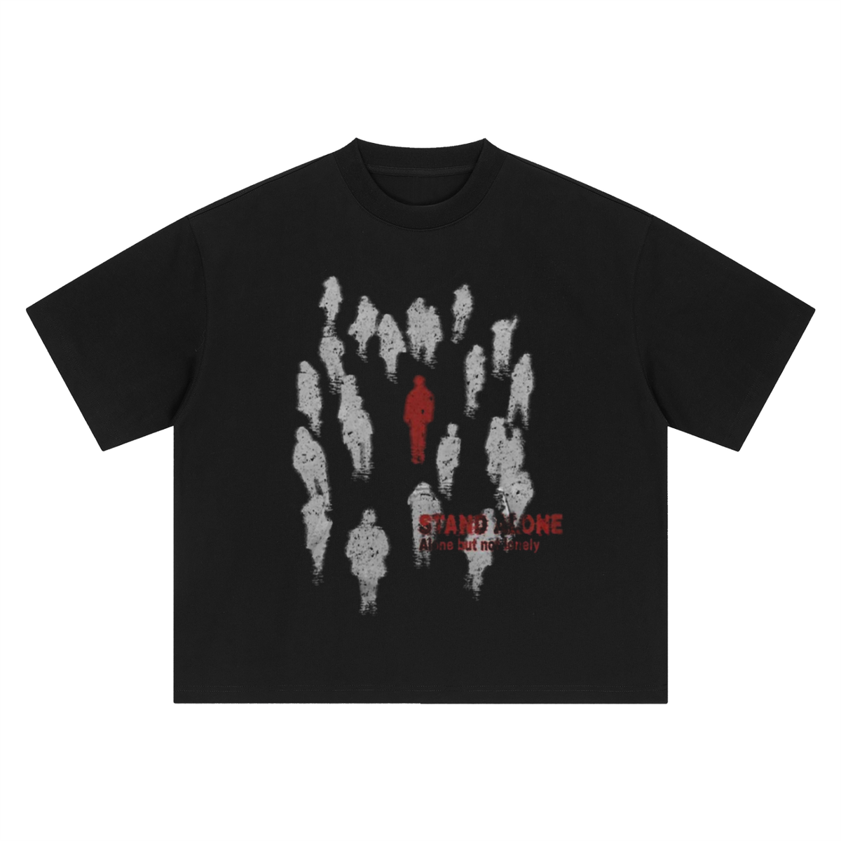 The "Stand Alone" Boxy Oversized Tee