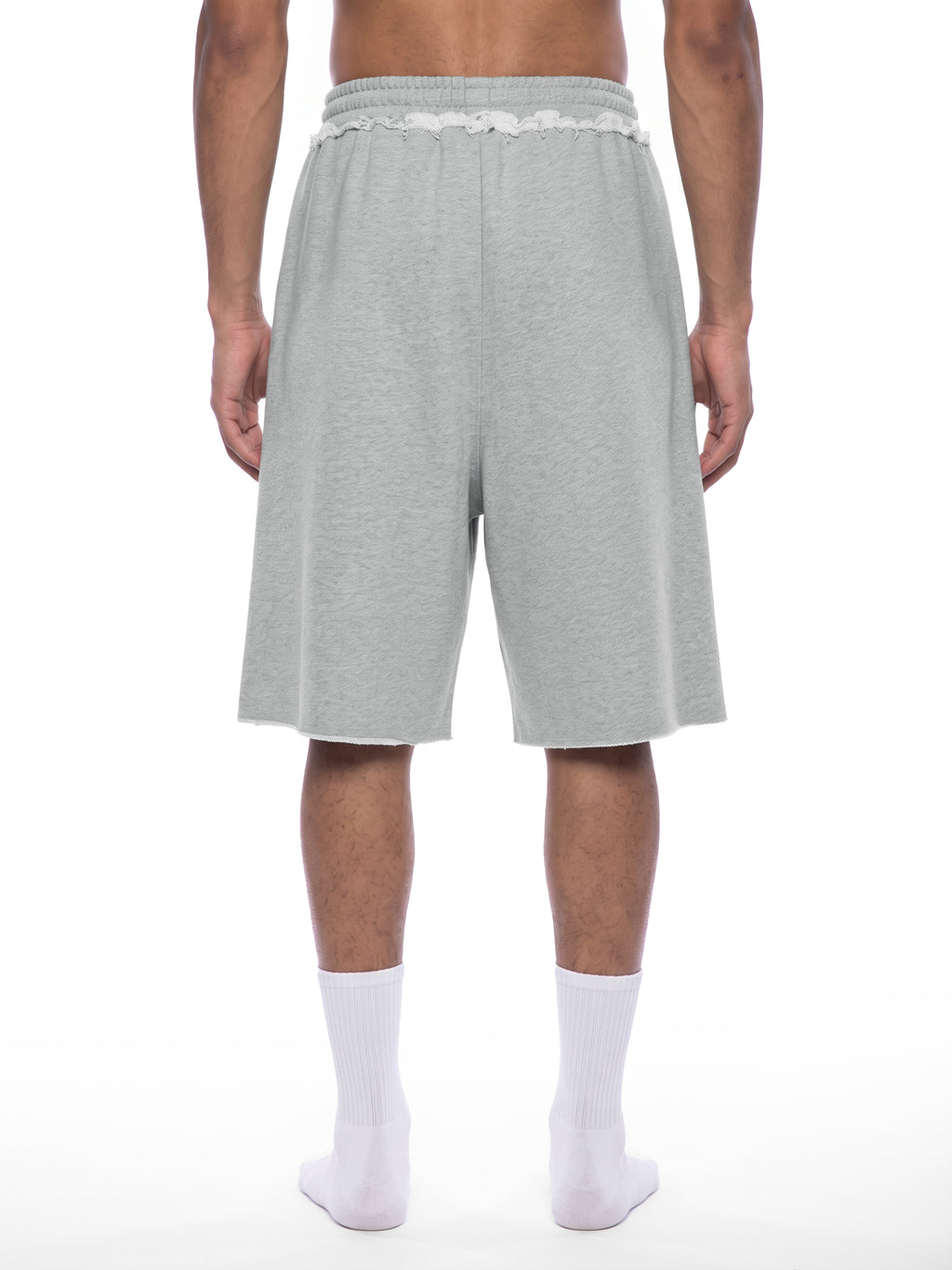 The Raw Hem Wide-Leg Shorts