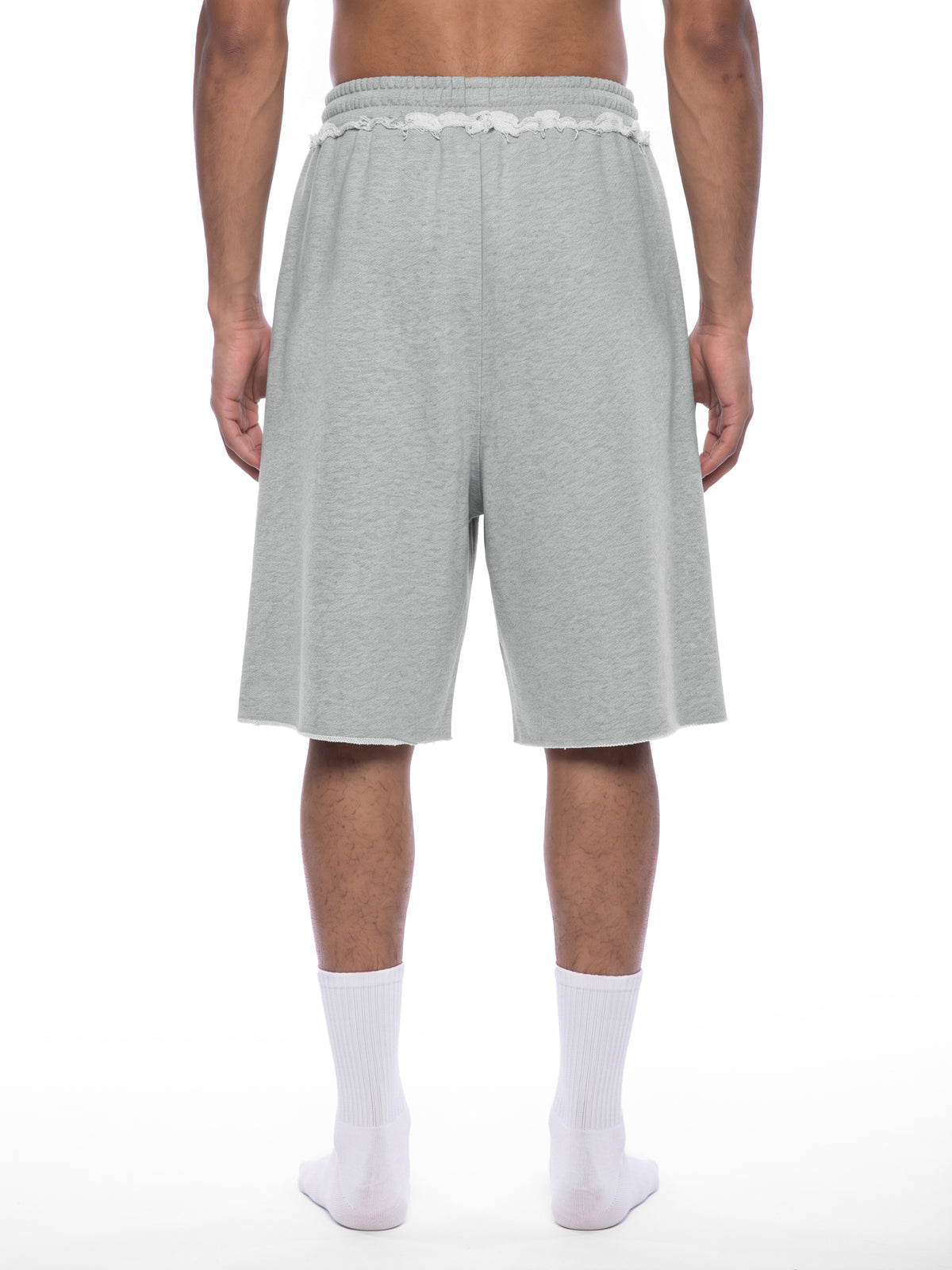 The Raw Hem Wide-Leg Shorts